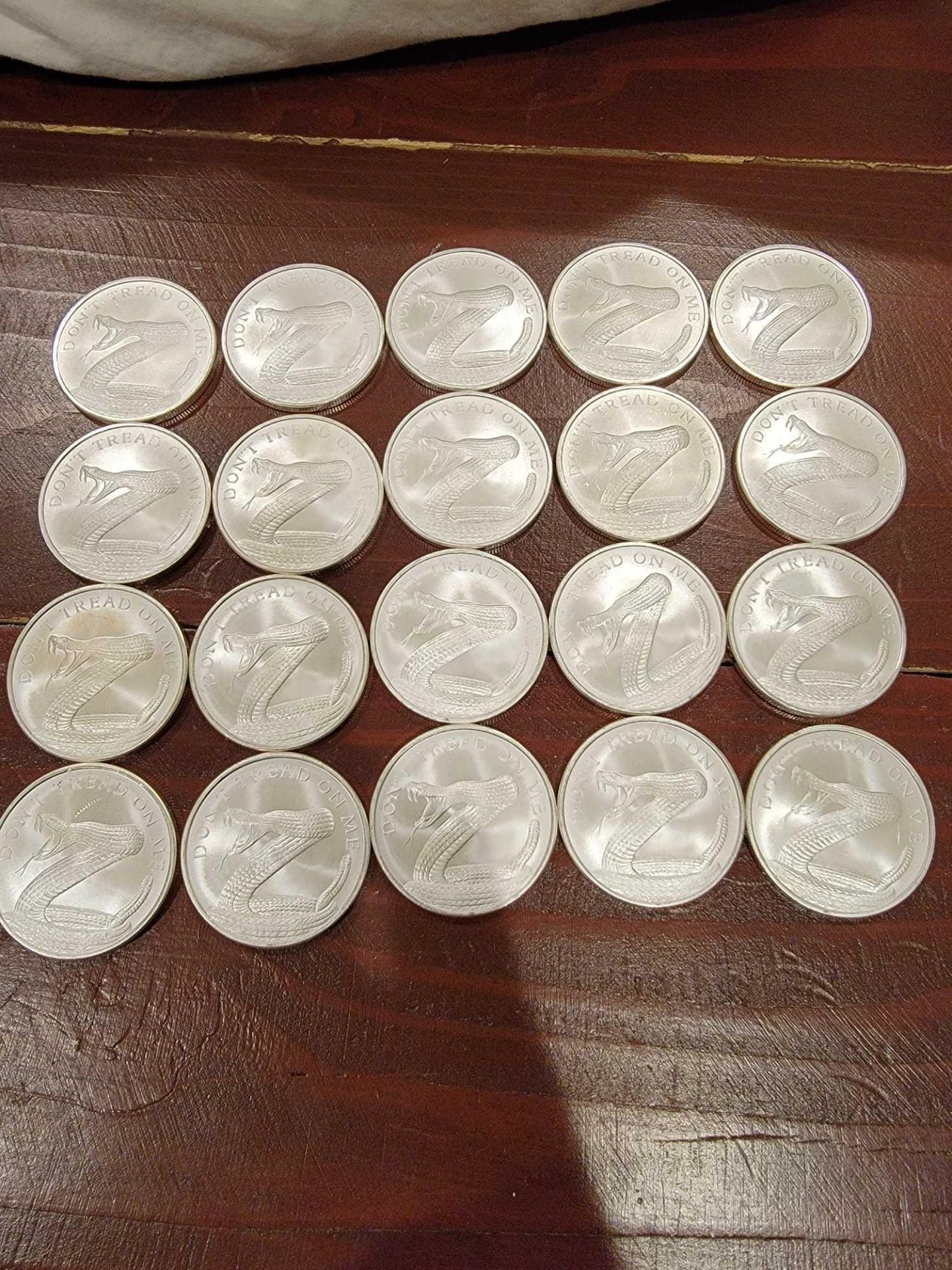 20 oz silver coins