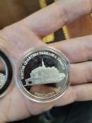 Winter Quarters and Vernal Utah Temple Silver Coins