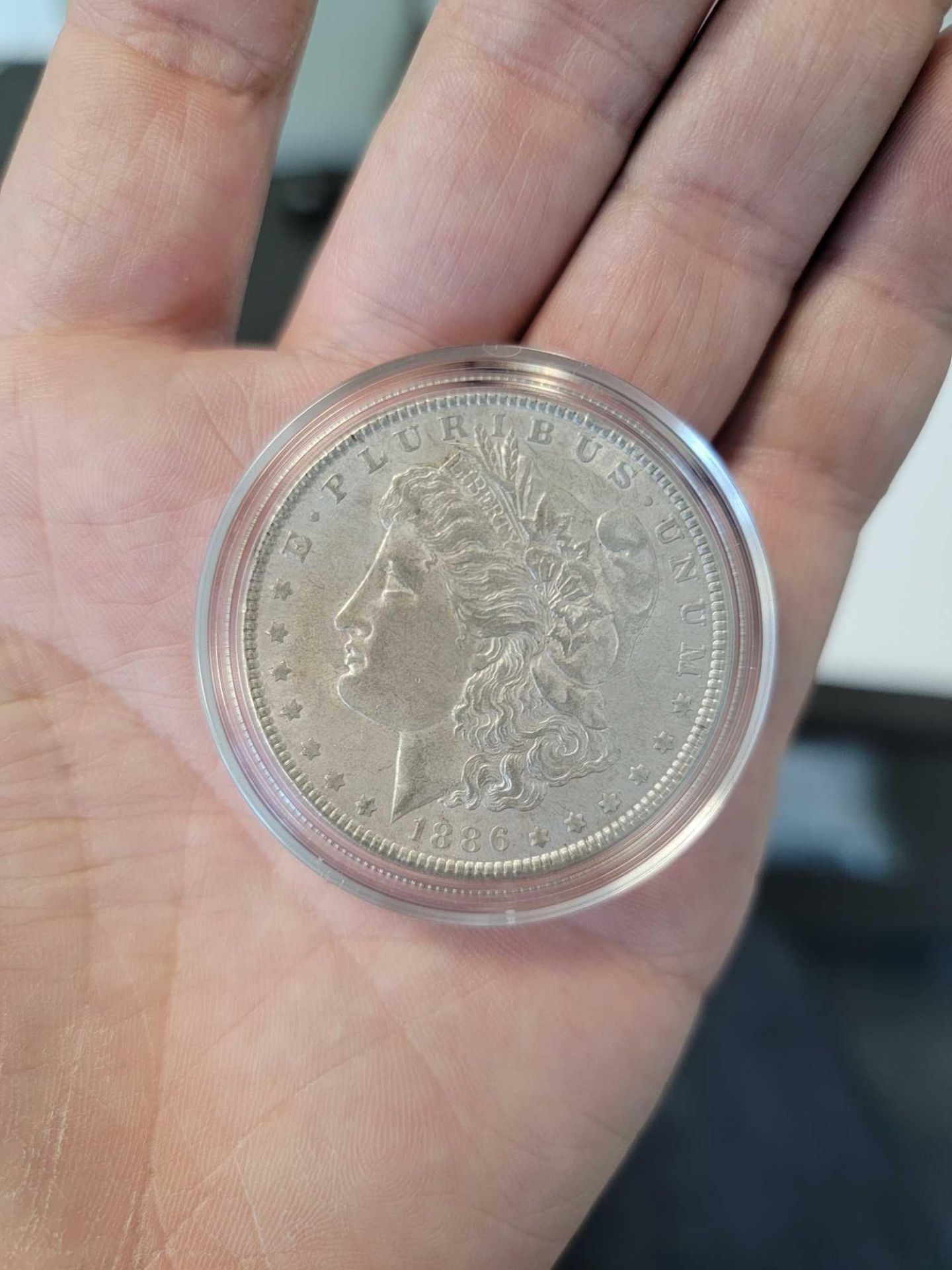 1886 Morgan Silver Dollar - Image 3 of 3