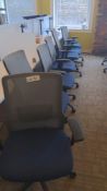 7 office chairs