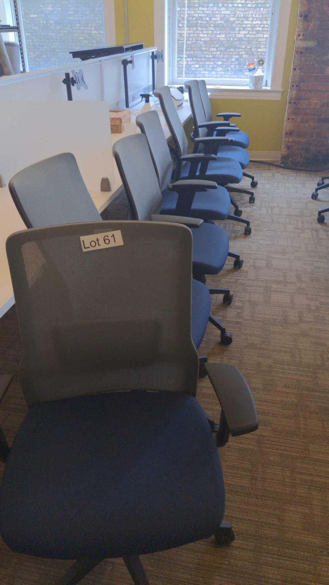 7 office chairs
