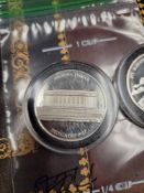 Arizona and MT Timpeganos LDS Temple Silver Coins