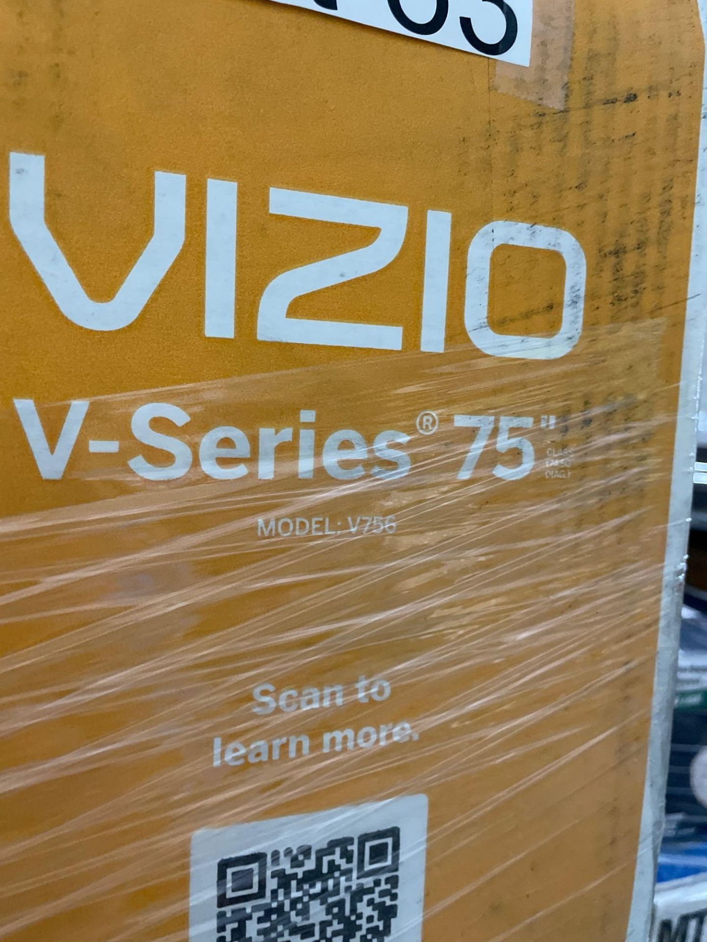 ONE - Vizio V-series 75" TV ( Grade A -Tested)