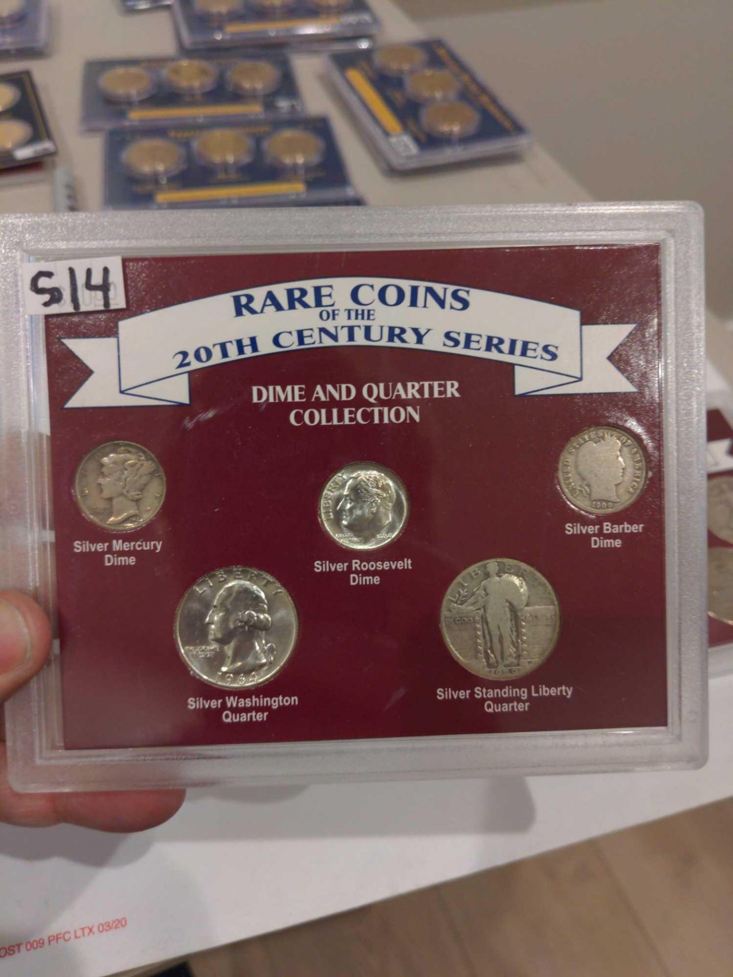 Rare coins of the 20th century sets, Half Dollar Collection and Dime and Quarter Collection - Image 2 of 5