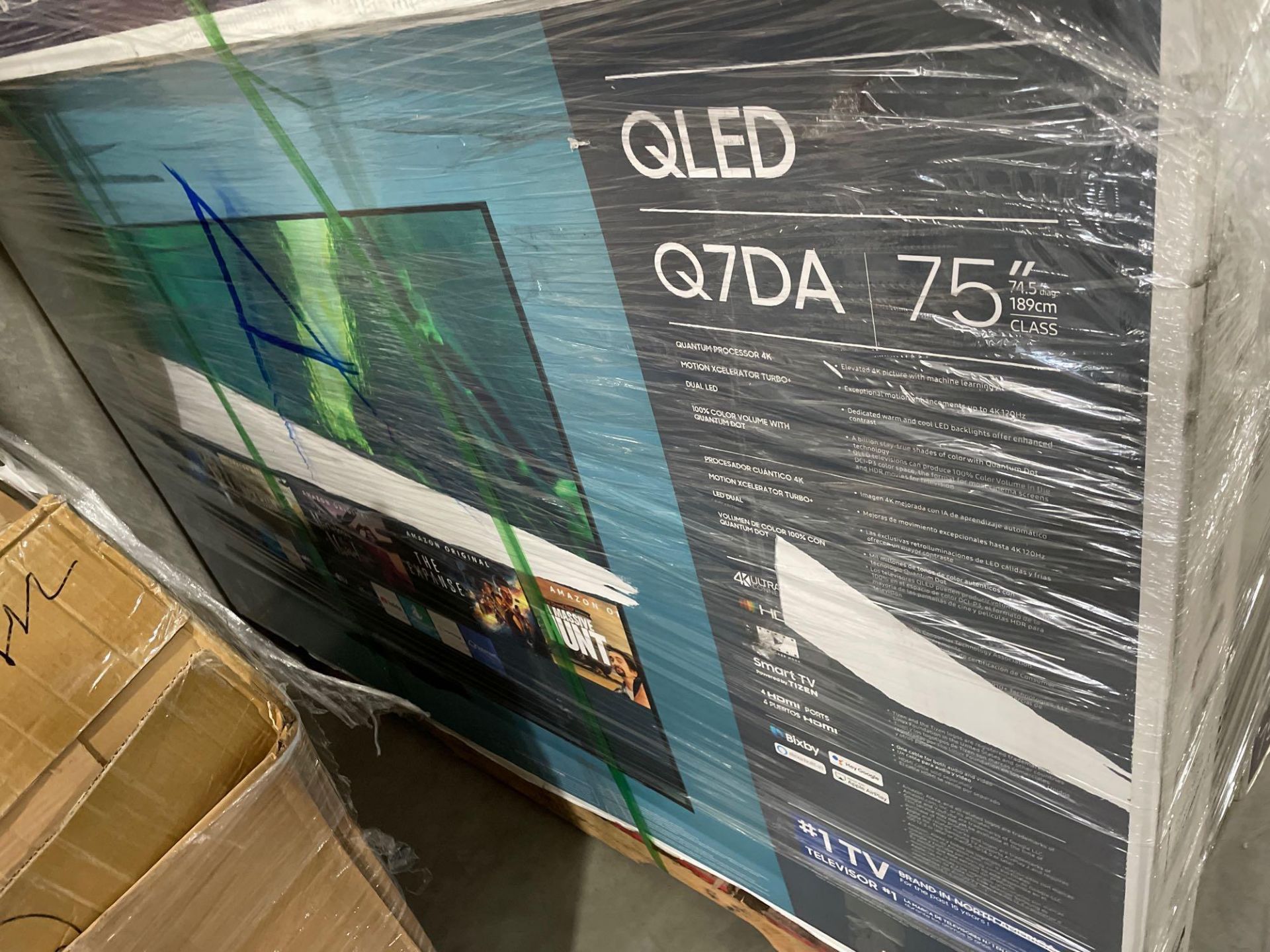 Samsung QLED 75" TV ( Grade A -Tested) - Image 2 of 2