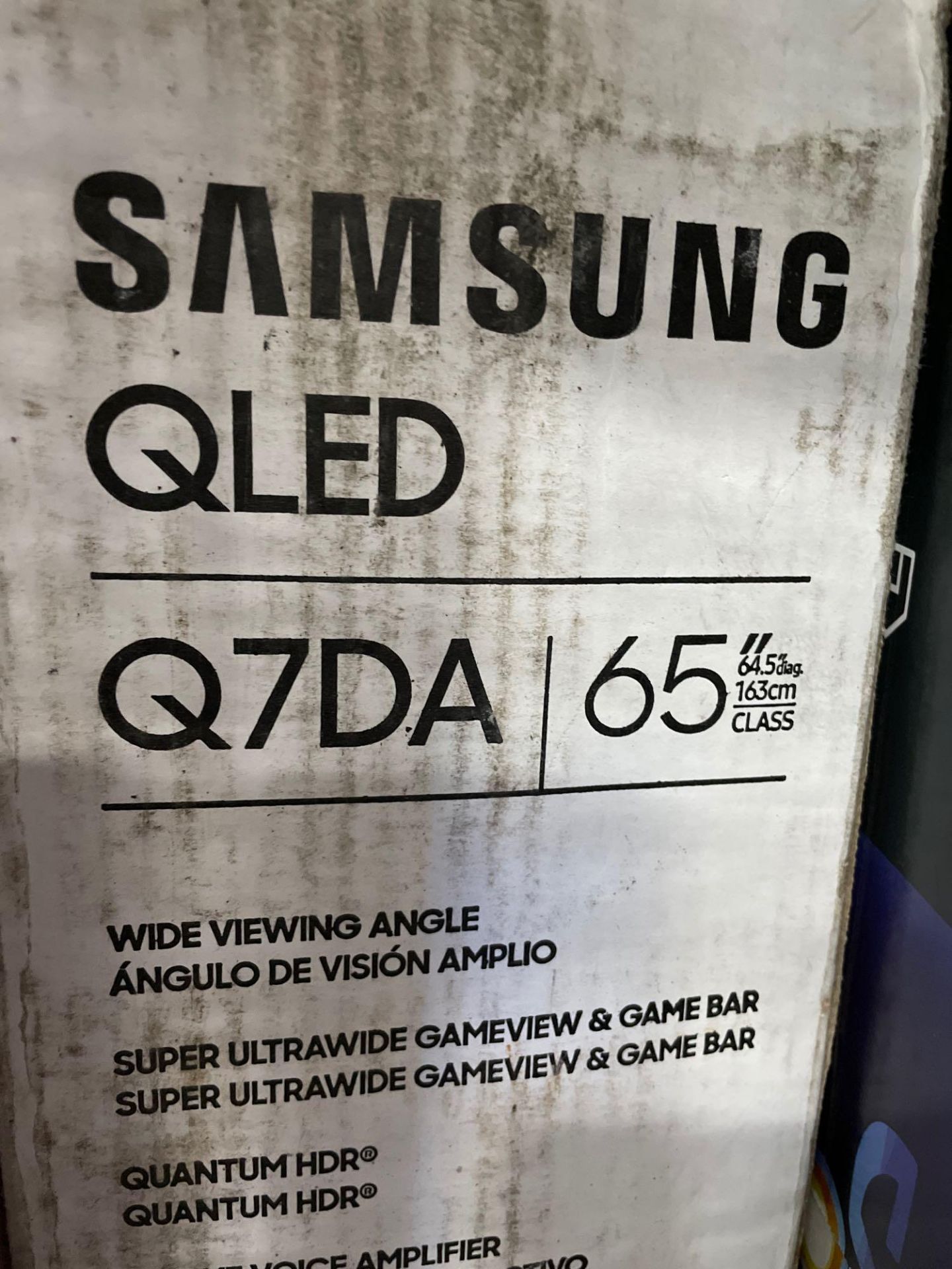 ONE - Samsung QLED 65" TV ( Grade A -Tested) - Image 2 of 2