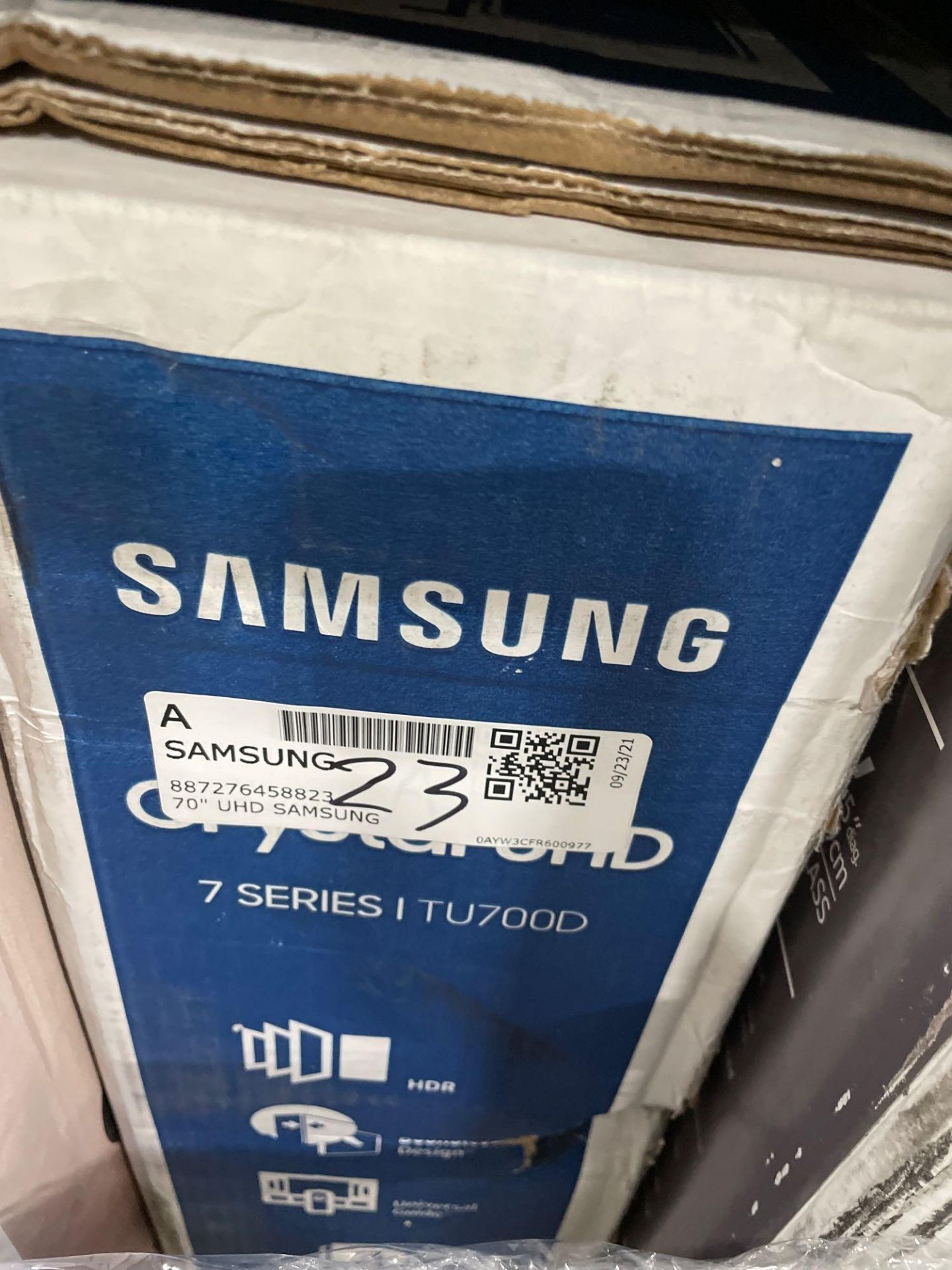 Samsung UHD 70" TV ( Grade A -Tested)