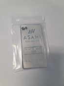 Asahi Refinining 10 oz Silver Bar