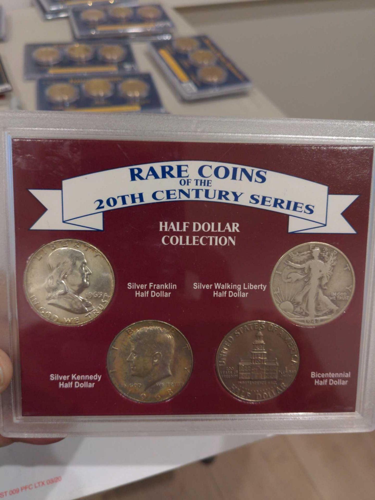 Rare coins of the 20th century sets, Half Dollar Collection and Dime and Quarter Collection