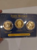 James Monroe Presidential Coin Set