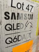 ONE - Samsung QLED 70" TV ( Grade A -Tested)
