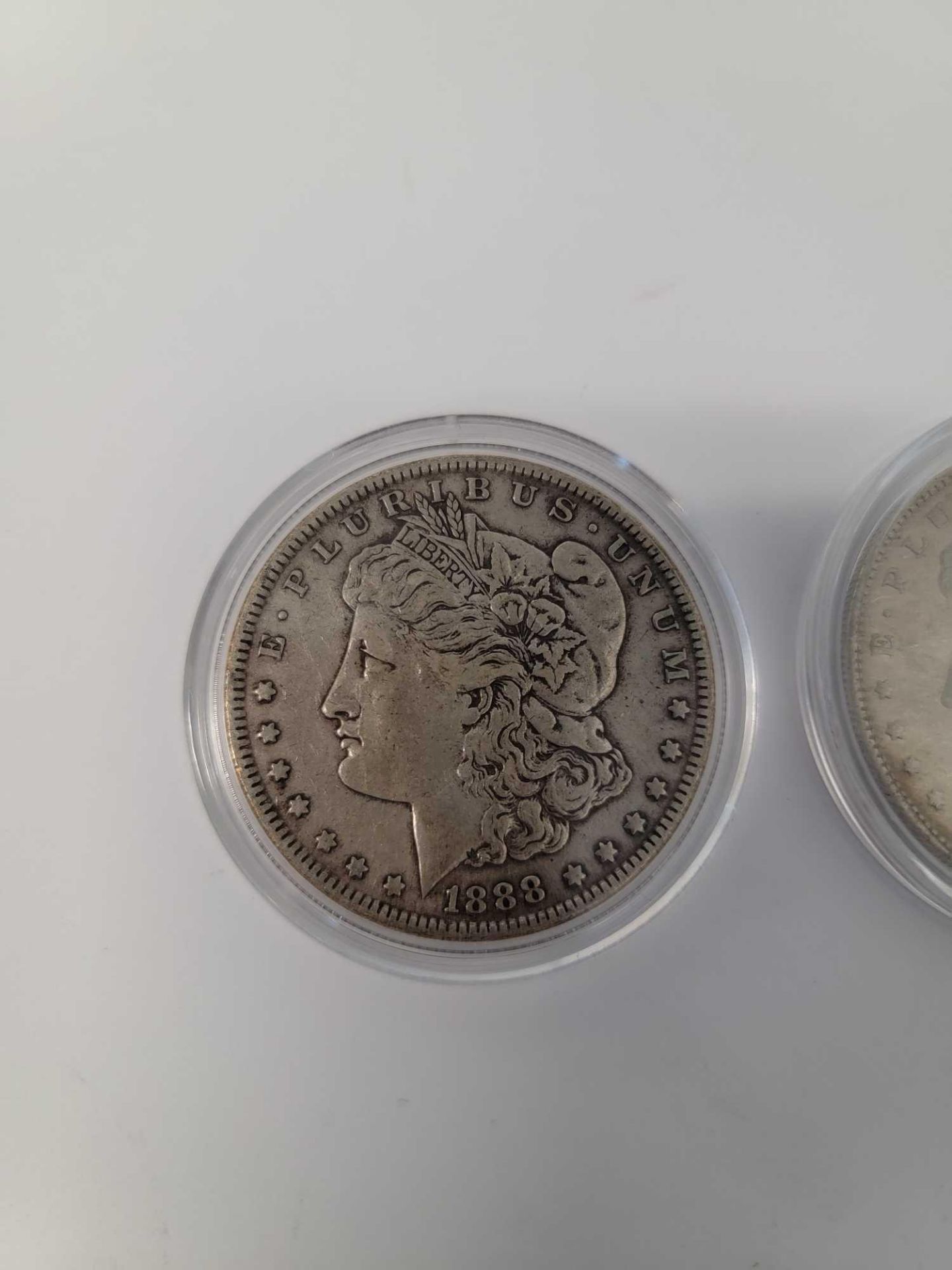 2 1888 Morgan Dollars - Image 3 of 5