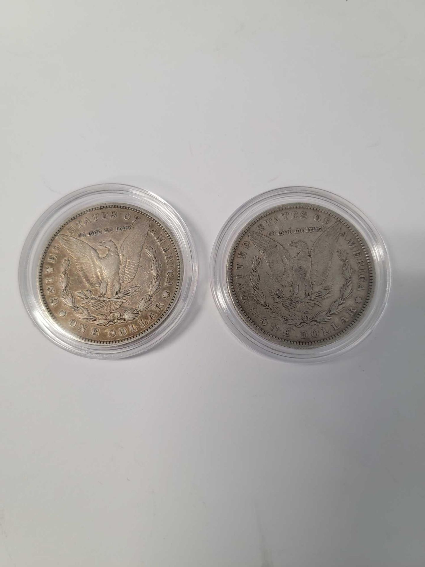 1880 and 1881 Morgan Dollar - Image 2 of 4