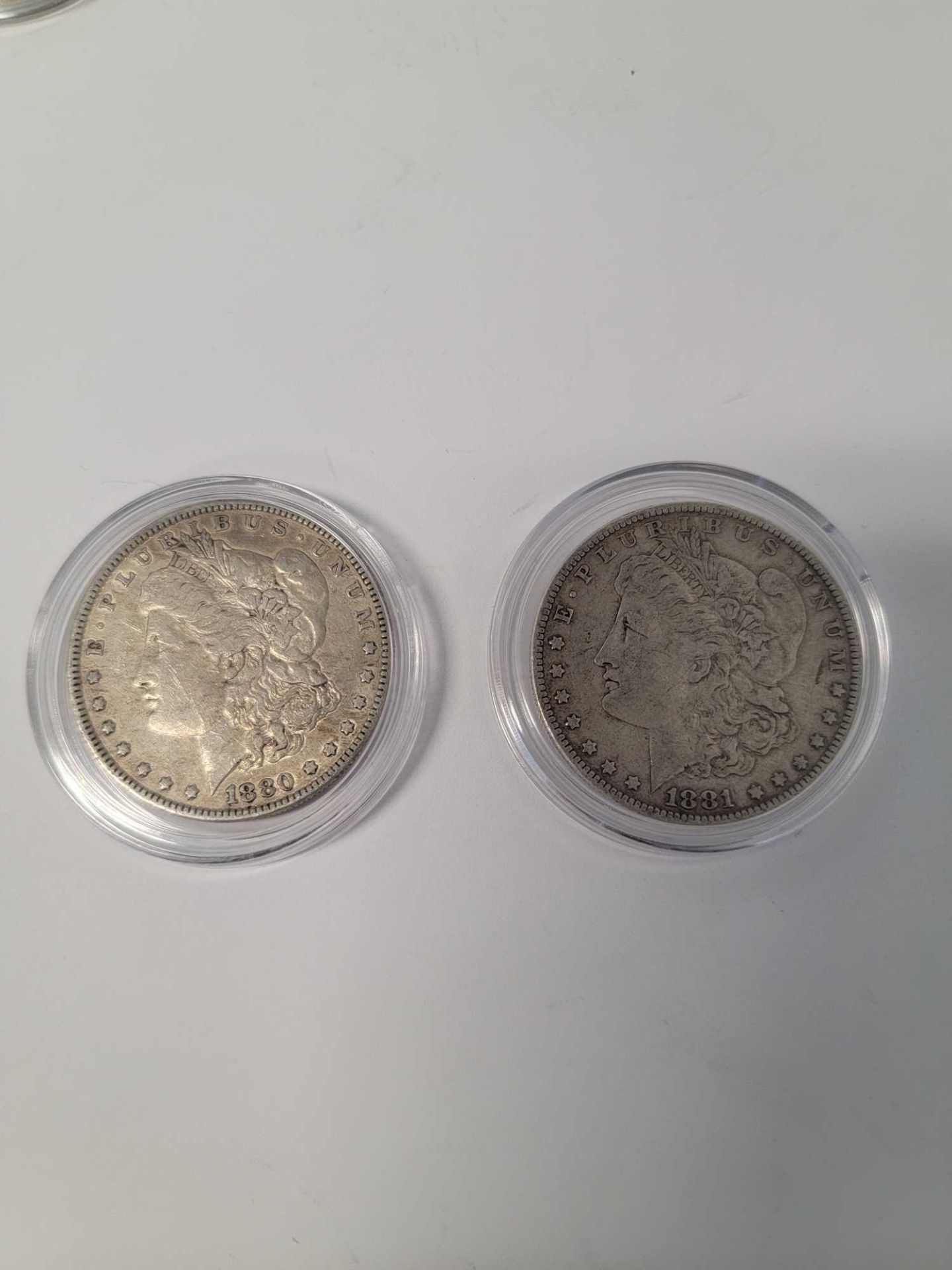 1880 and 1881 Morgan Dollar