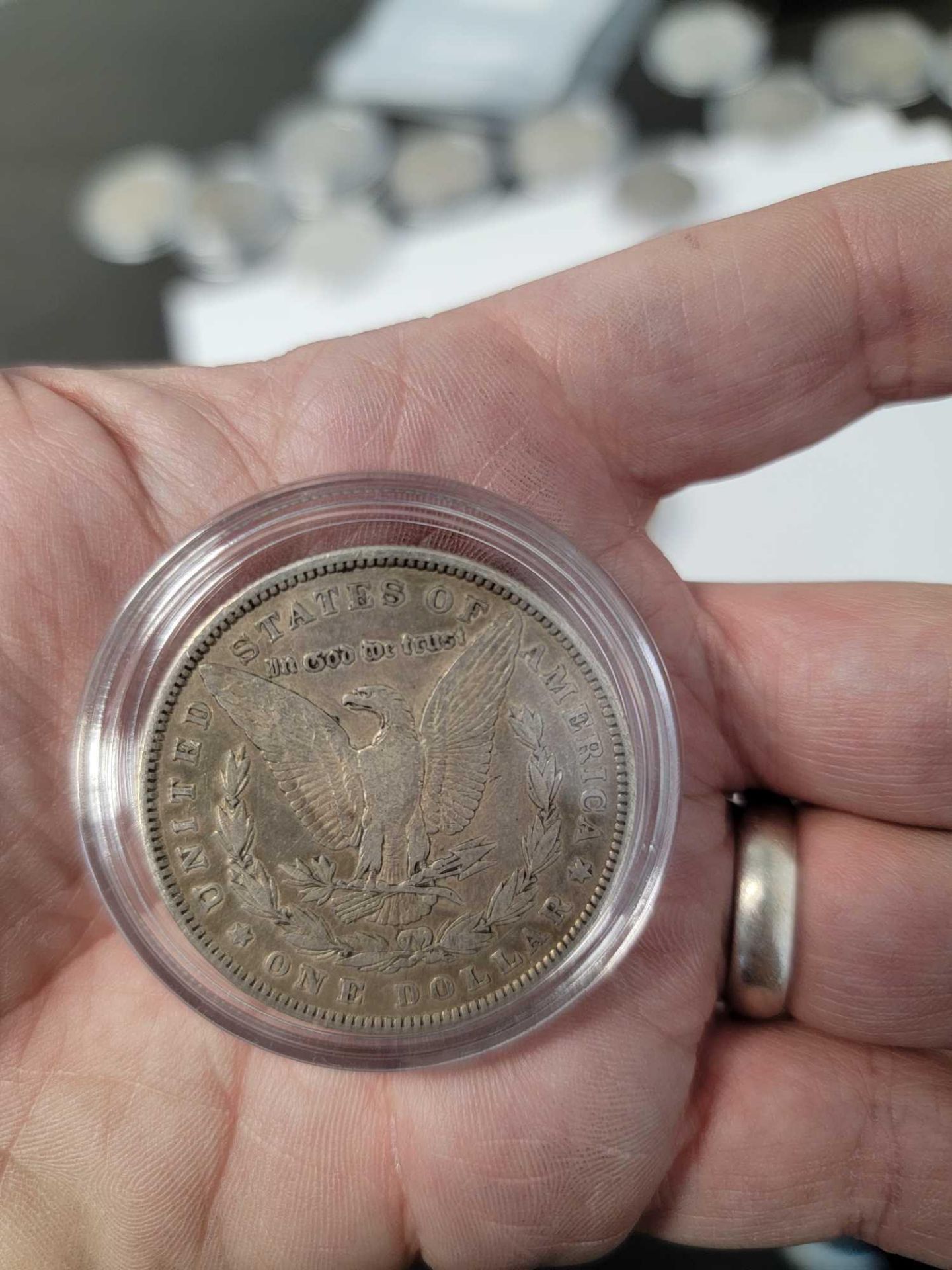 1880 and 1881 Morgan Dollar - Image 4 of 4