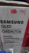 Samsung QLED 70" TV (grade A tested & working)