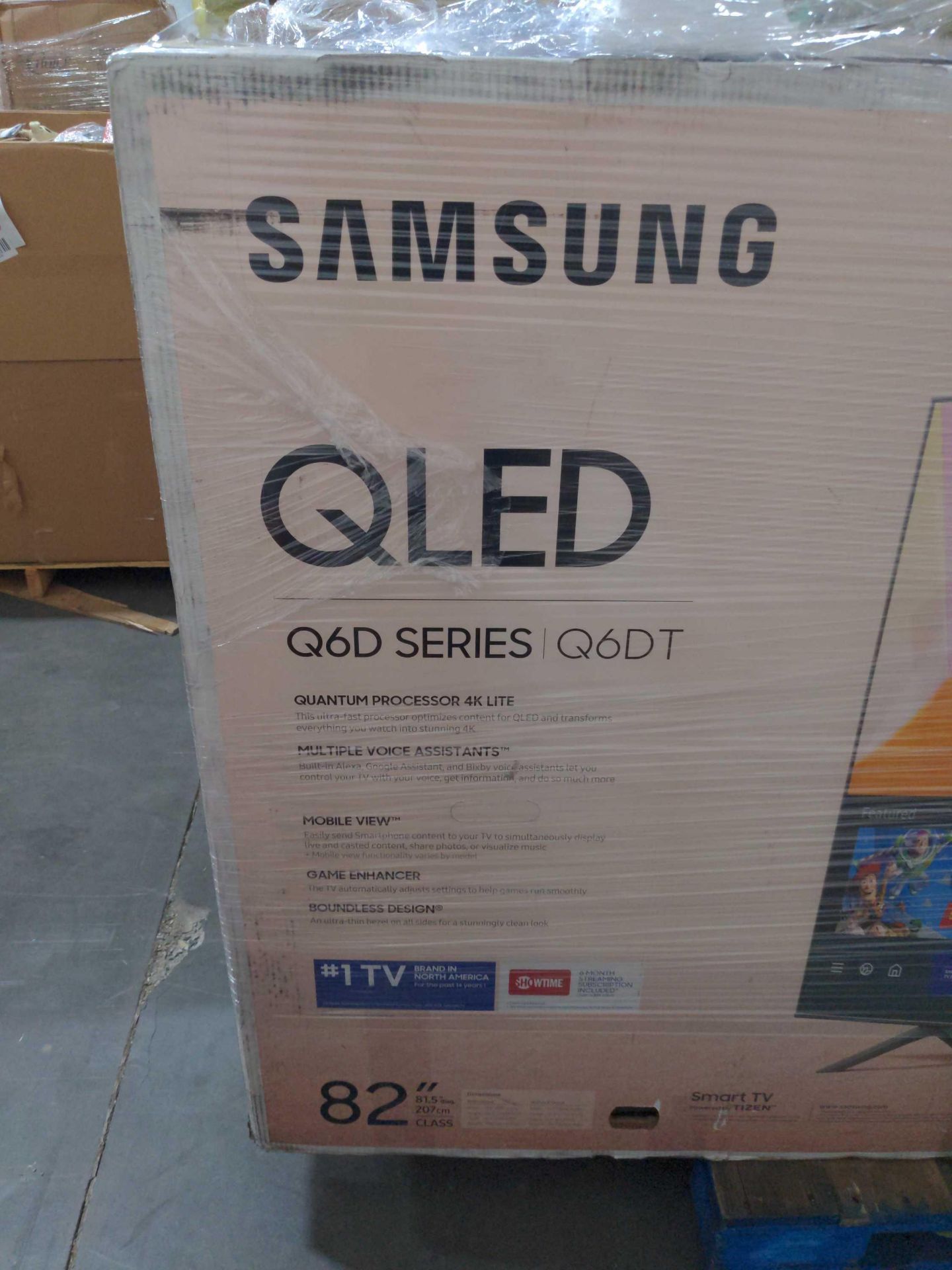 Samsung QLED 85" TV (grade a working & tested) - Image 2 of 2
