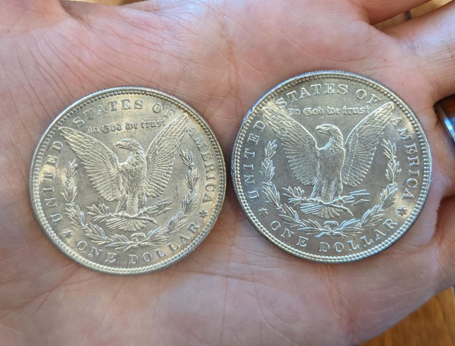 1884 & 1885 Morgan Dollars - Image 2 of 2