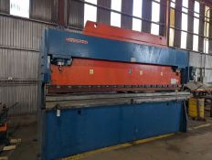 Bystronic 180 Ton Press Brake (all dies are not included) possibly solenoid in the hydraulic pump) a