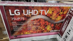 LG UHD 75 in