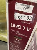 (1) TV LG 75"