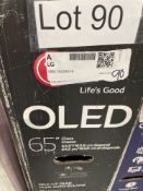 (1) LG OLED 65" TV