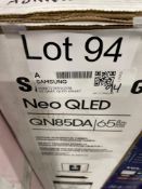 (1) Samsung NEO QLED 65" TV