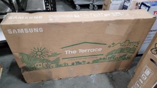 Samsung the terrace 55-in waterproof TV