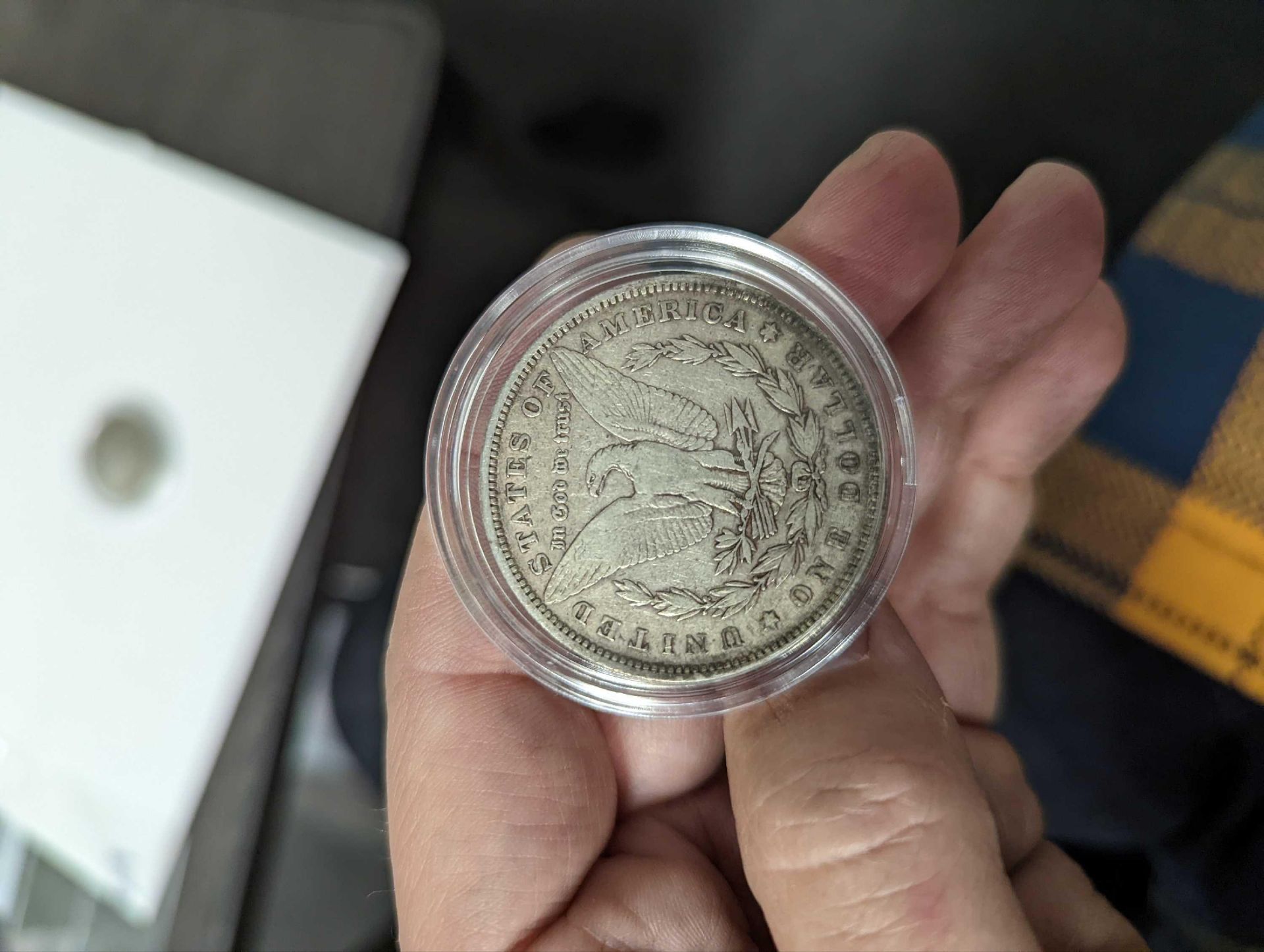 2 1880 Morgan Silver Dollars - Image 2 of 5