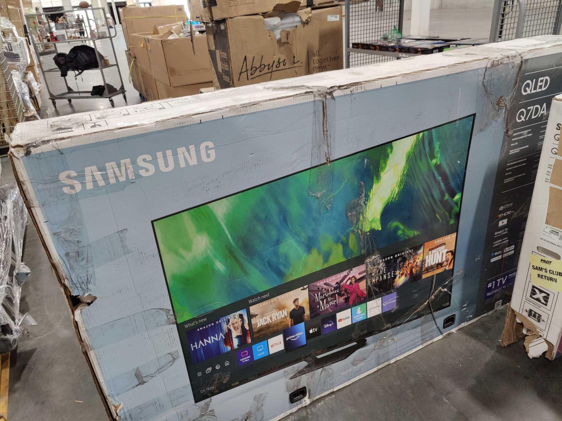 Samsung QLED Q7DA 85" (Section of TV's located near the stage) - Image 2 of 3