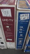 (2) TVs - Samsung and LG