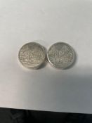 2 Swiss of America Silver rounds Minted in Draper in the 70s