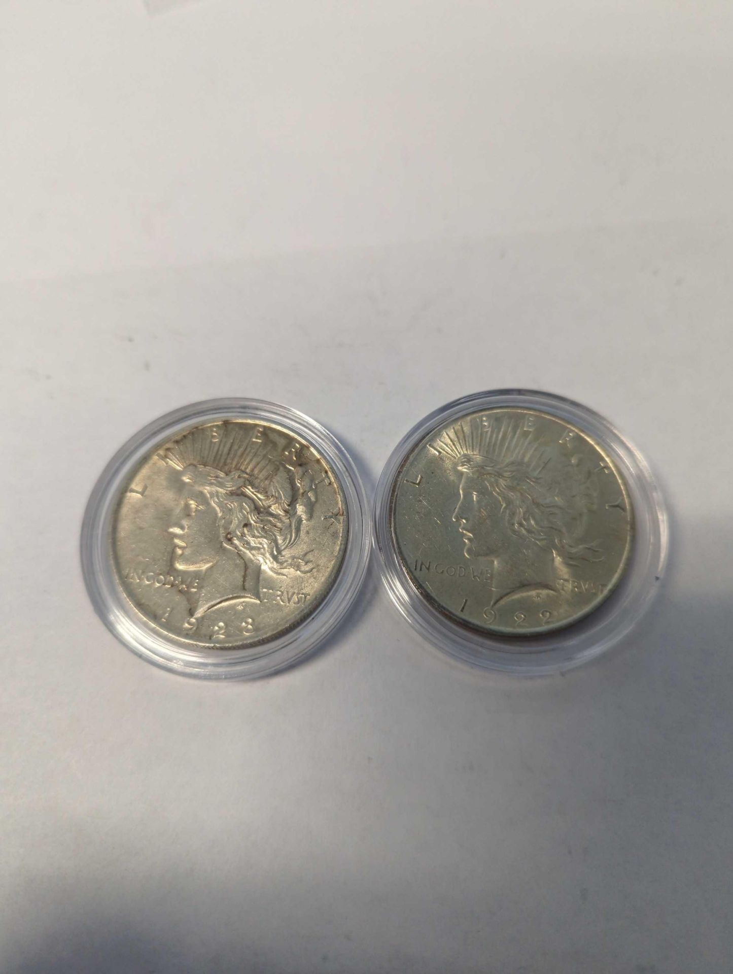 2 Peace Dollars