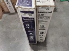 (2) Samsung 50" TVs
