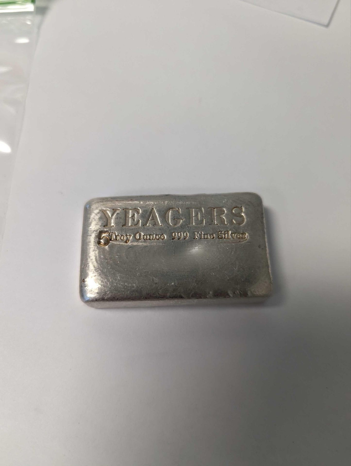 Yeagers 5 oz Silver Bar - Image 4 of 5