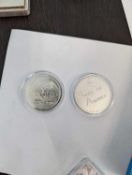 2 Swiss of America (milled in Draper UT) Silver Coins