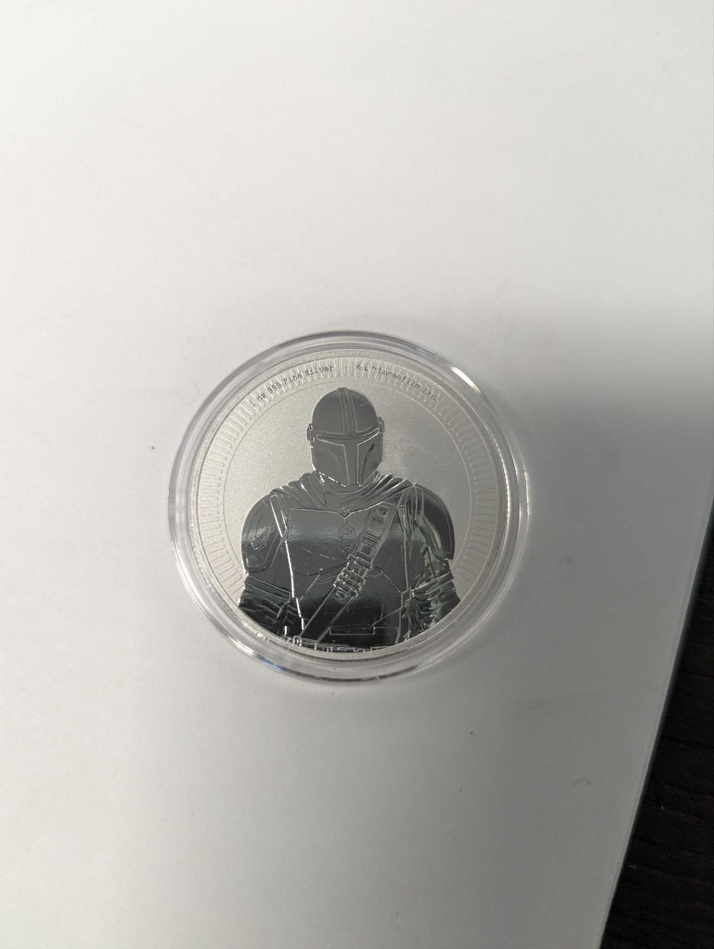 2 Mandalorian Silver Coins - Image 3 of 4