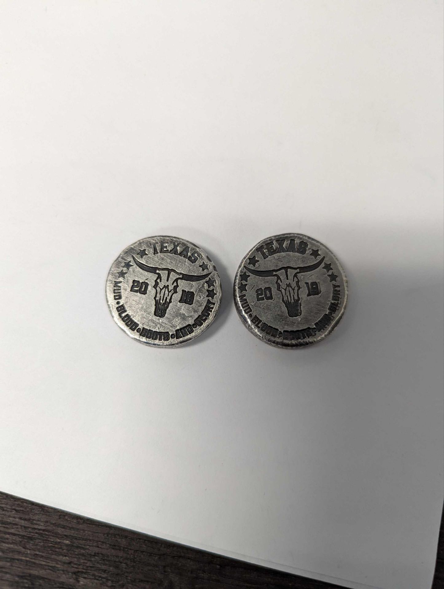 2 texas Silver pieces 2 oz - Image 4 of 5