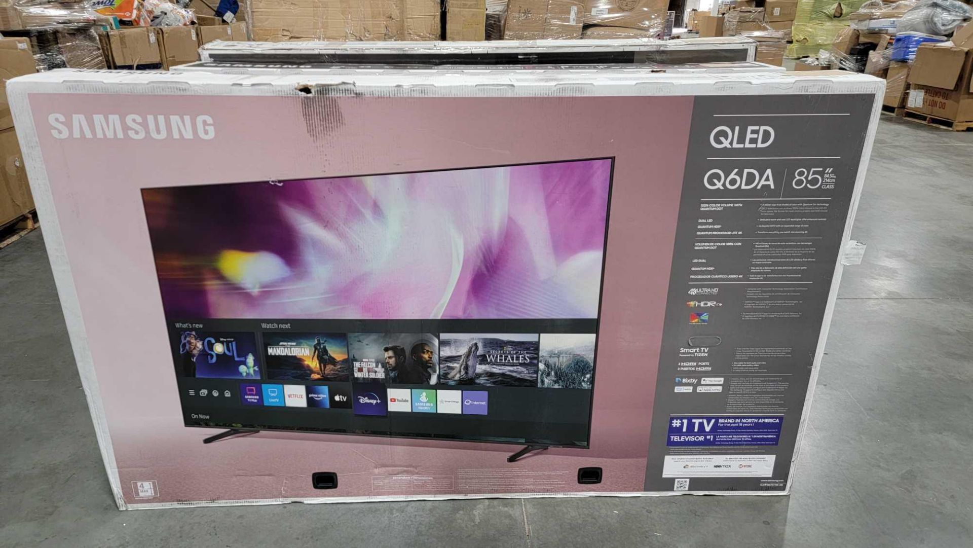 Samsung QLED (Q6DA) 85" TV - Image 2 of 2