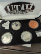 Utah Centernnial 1896-1996 3 Silver Coins 1 Copper