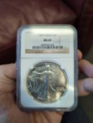 1987 Graded Silver Eagle