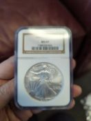 2004 Graded Silver Eagle