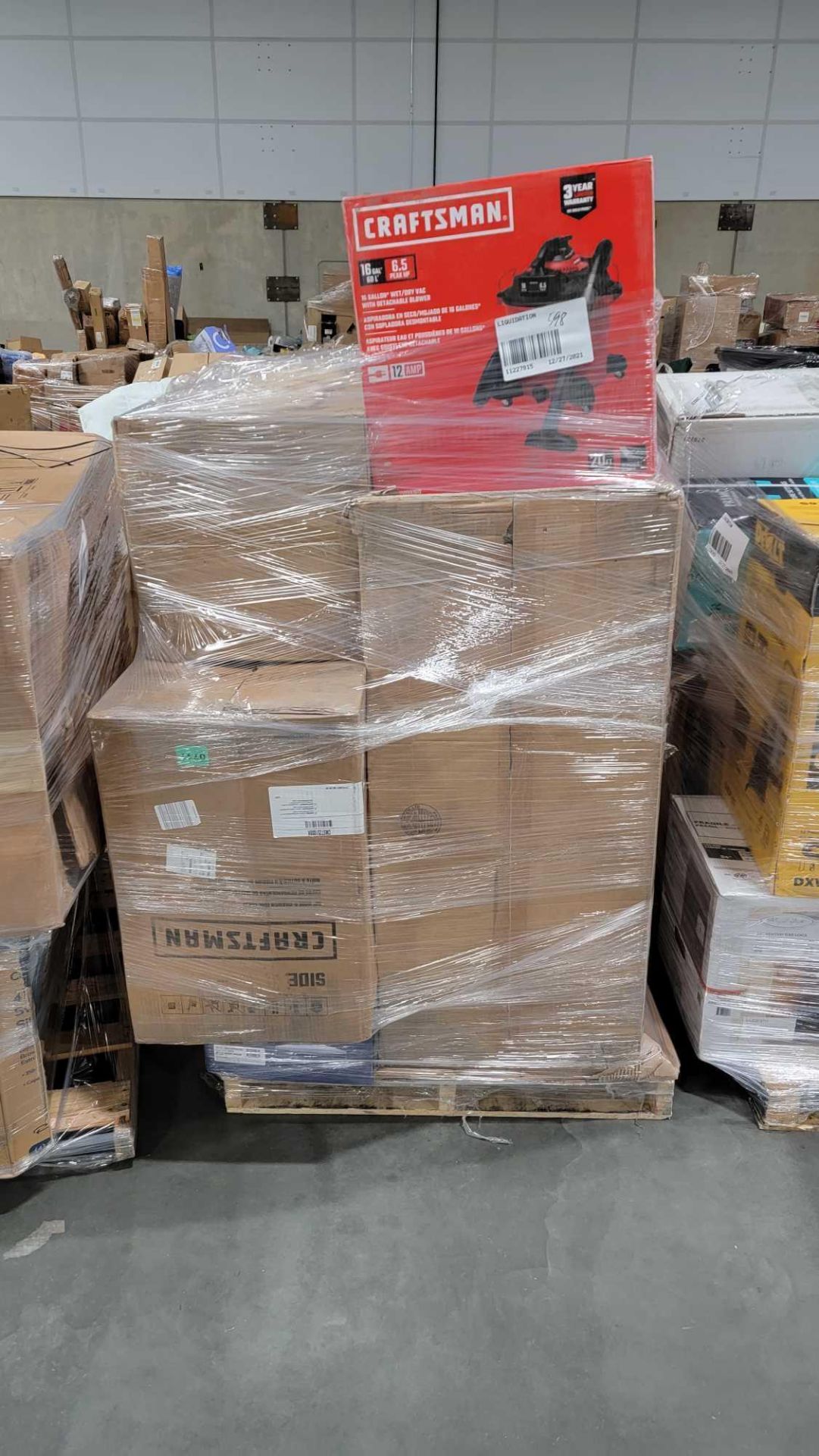 Pallet of Lowe's Returns