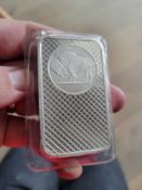 Indian Head 5 oz Silver Bar