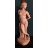 Ernst Seger Jugendschil Alabaster nude of a woman