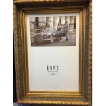 Large Gilt framed Daks clothing poster for 120th A