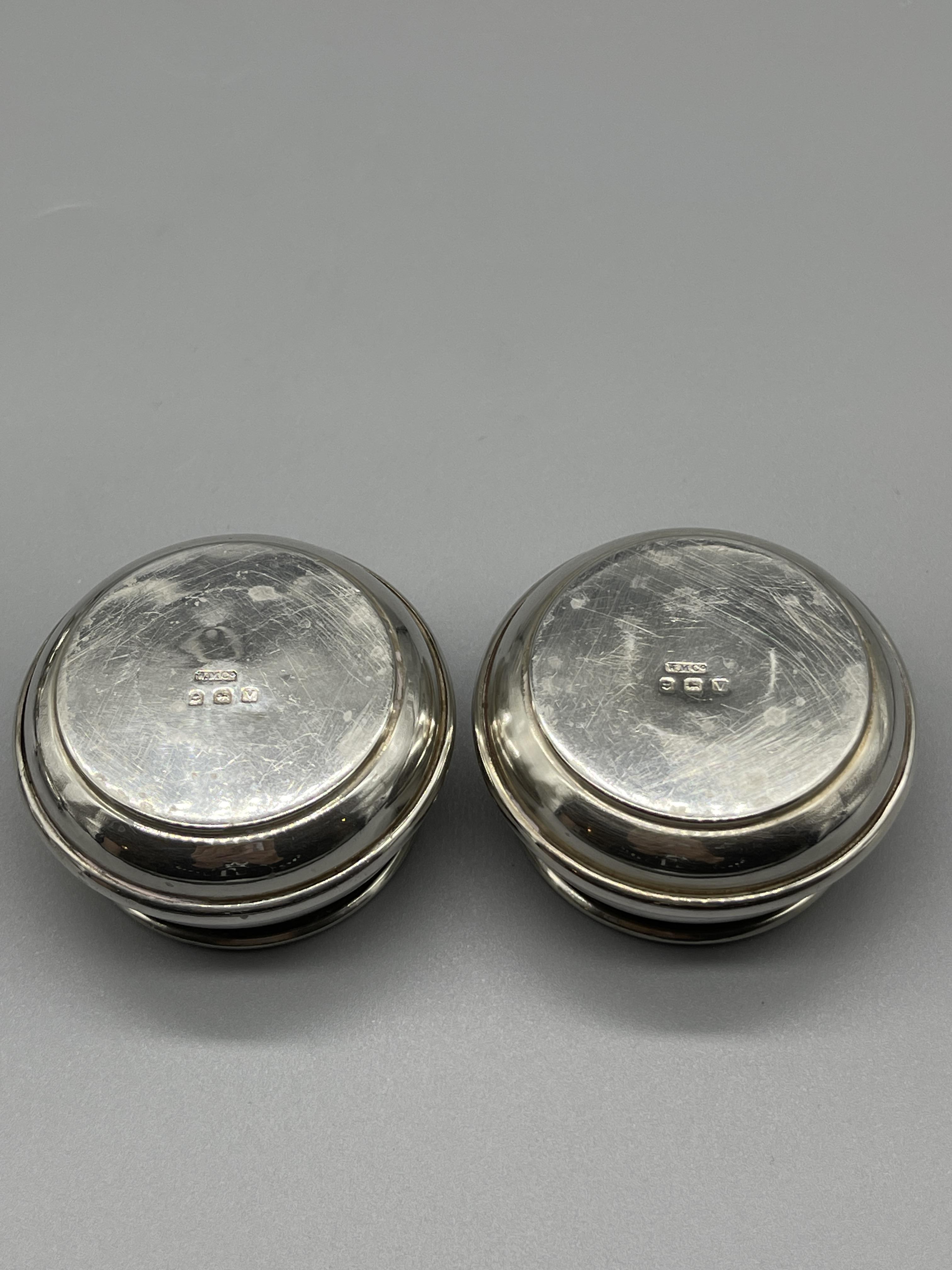 HM Silver Cruets 195 g - Image 7 of 10