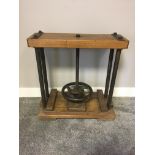 Vintage Book press 60cm x 55cm x 17 cm.