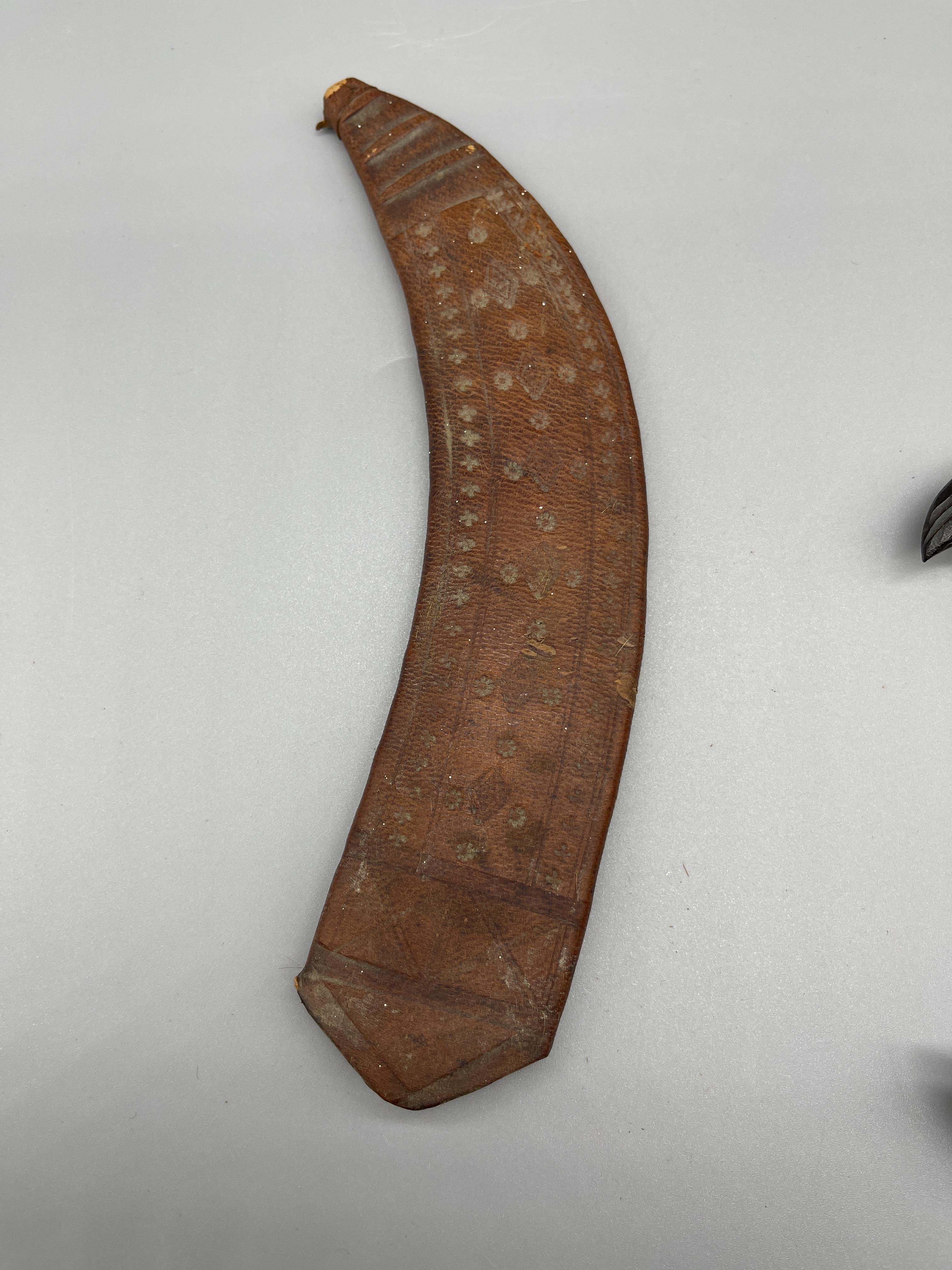 Vintage Arab Dagger and Sheath. - Image 6 of 7