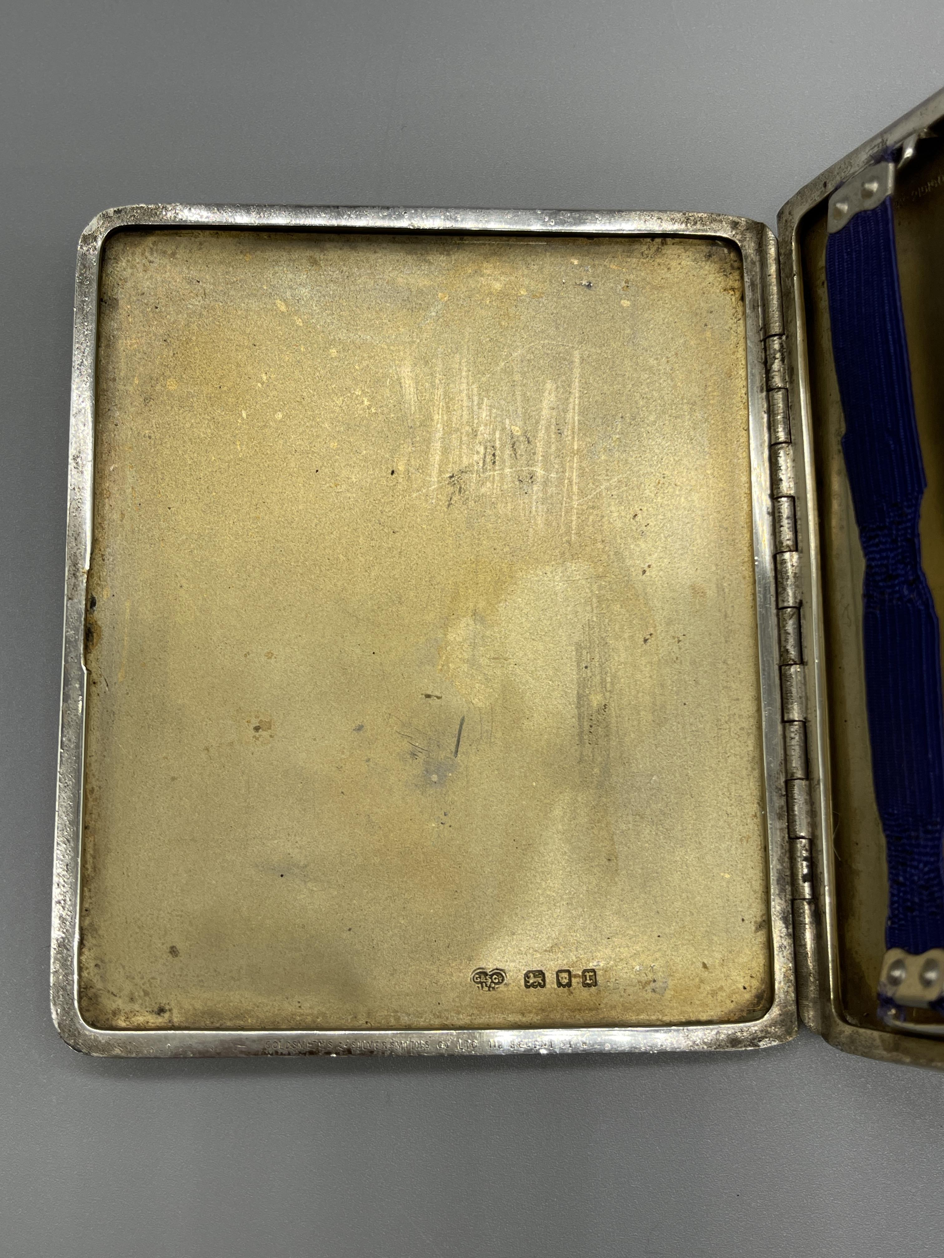 HM Silver cigarette case and Silver necked perfume - Image 7 of 8